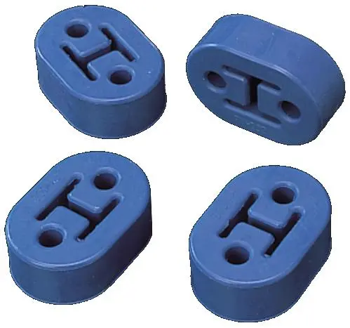 Cusco Hd Exhaust Bushing Blue 11Mm Hole Id X 40Mm Distance (Hole To Hole) X 26Mm Thickness Toyota 1
