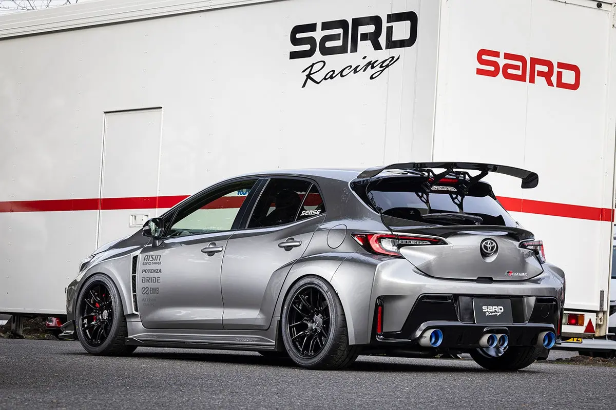 Sard Gr Corolla Gt1 Rear Gate Spoiler - Frp 2