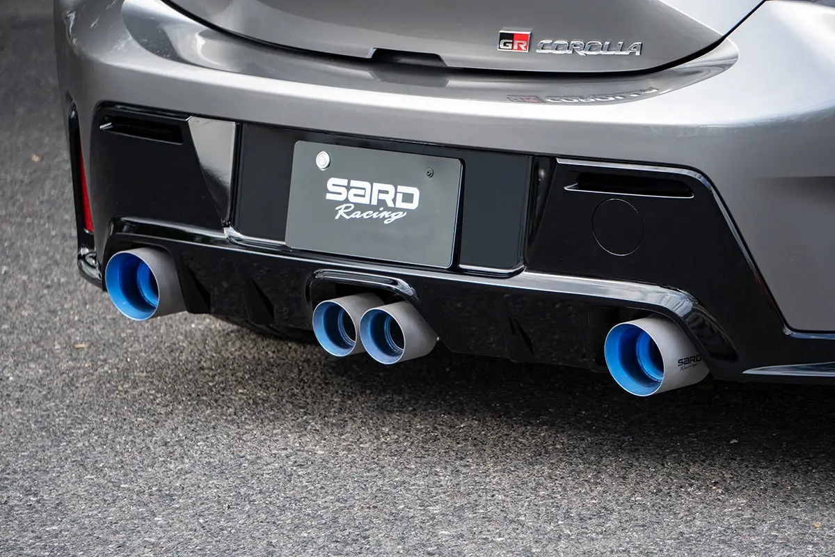 Sard Gr Corolla Gt1 Tiz Muffler Exhaust System - Titanium 1