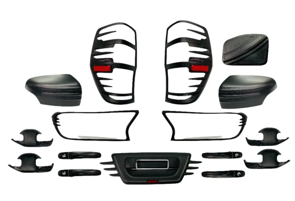 Ford Ranger T7 Trim Combo Kit Carbon Print 1