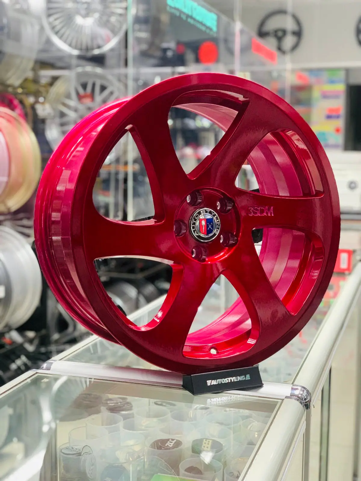18” Asdm 5/100 Candy Apple Red 1