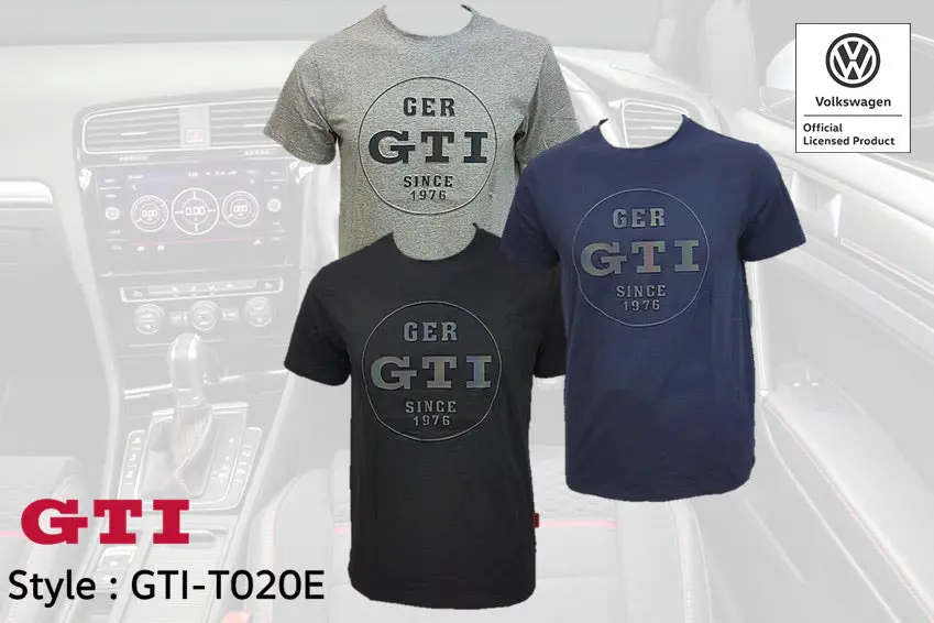 Vw Gti Hologram T-Shirt Black 1