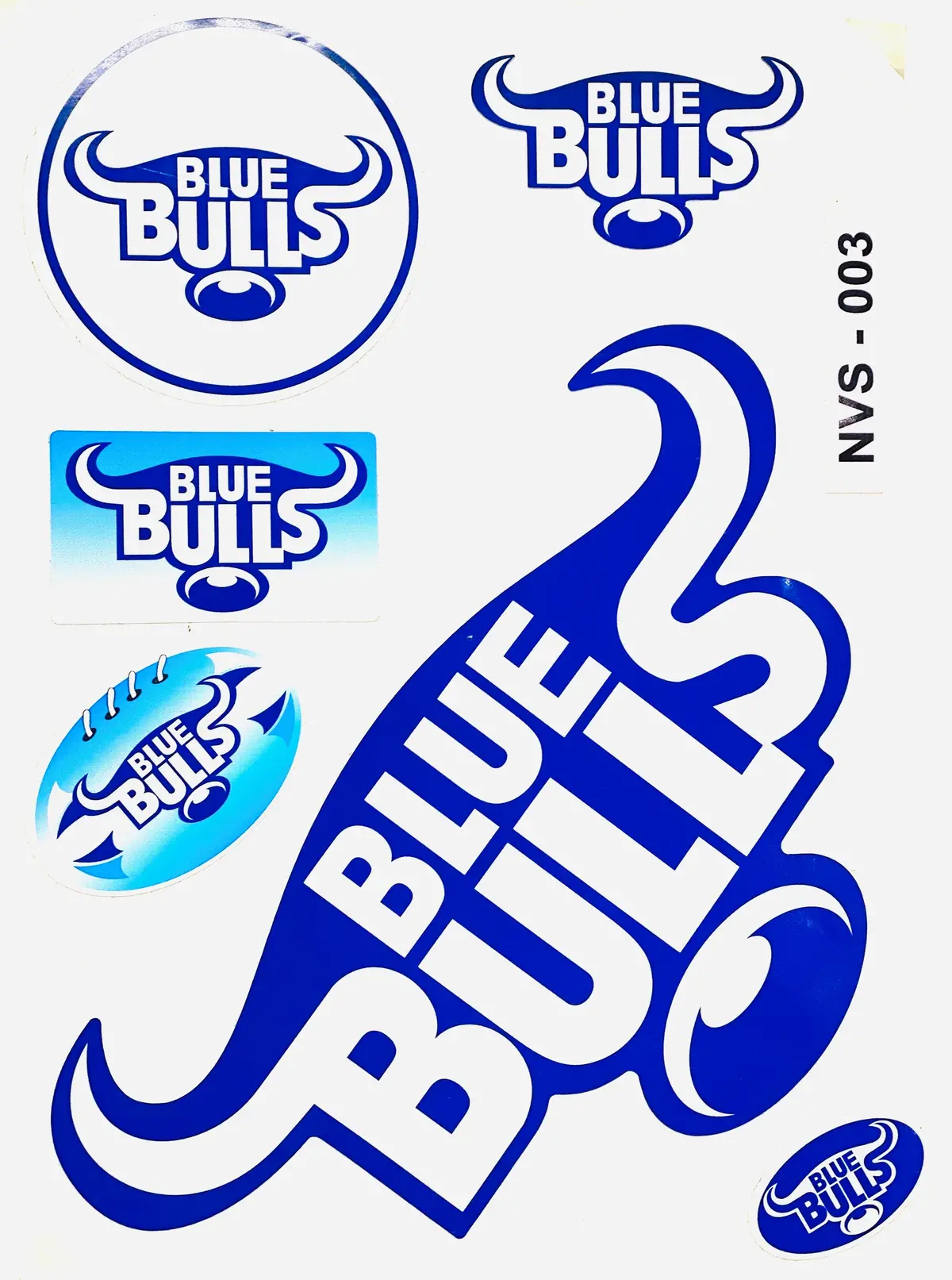 Blue Bulls Sticker Kit 1