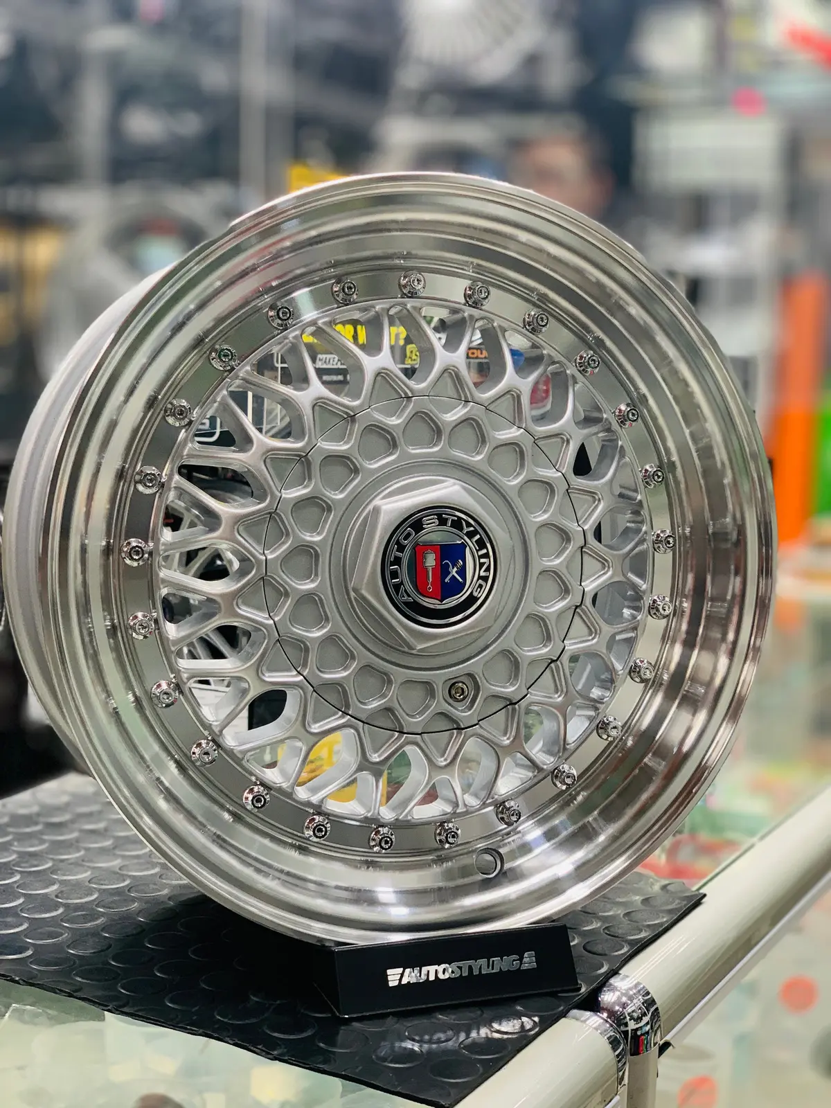 14 ” As Mesh Bbs Style 4/100 4/108 & 4/114 Wheels 1