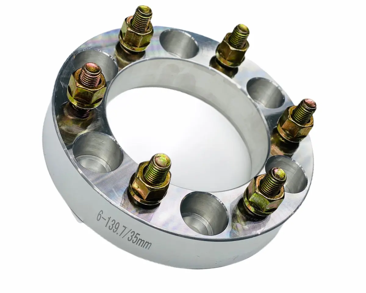 35Mmm 6/139 Chrome Wheel Spacer 1