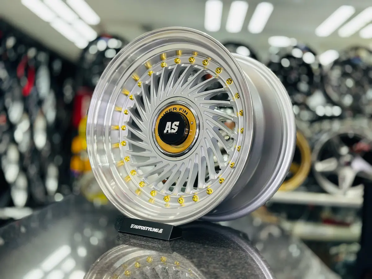 15” As-Superfin 4/100 & 5/100 Silver (C) Wheels 1