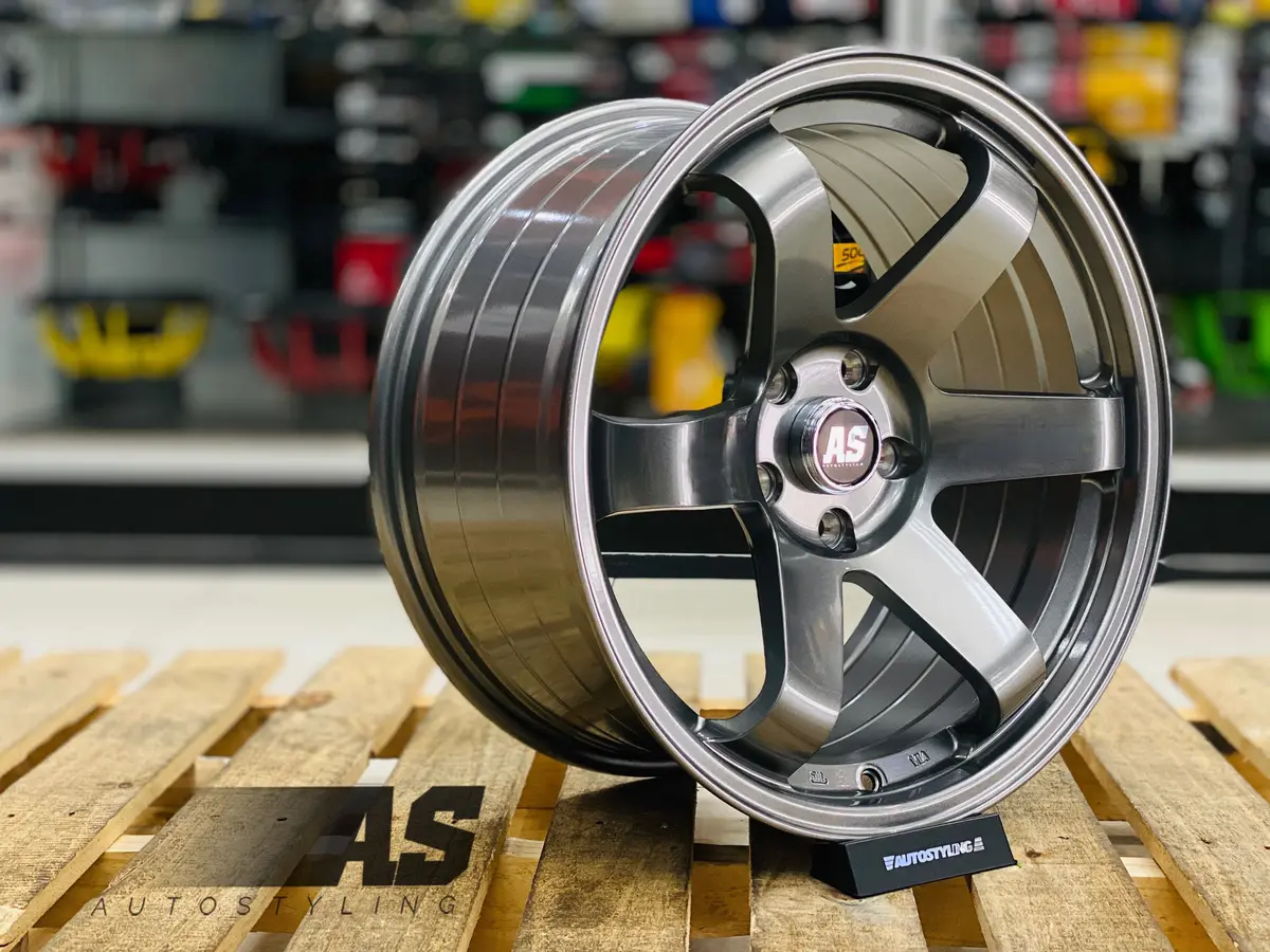 18” As- Te37 5/114 Gunmetal 1
