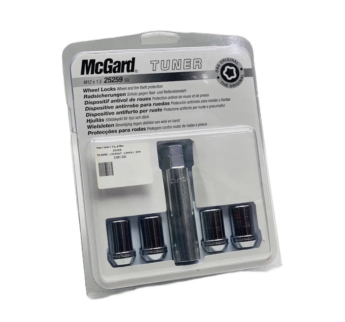 Mcguard Turner Wheel Lock Nuts 12Mm X 1.5Mm 1