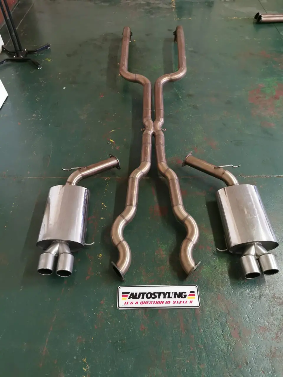 Bmw F10 M5 Straight Pipe Exhaust System 1