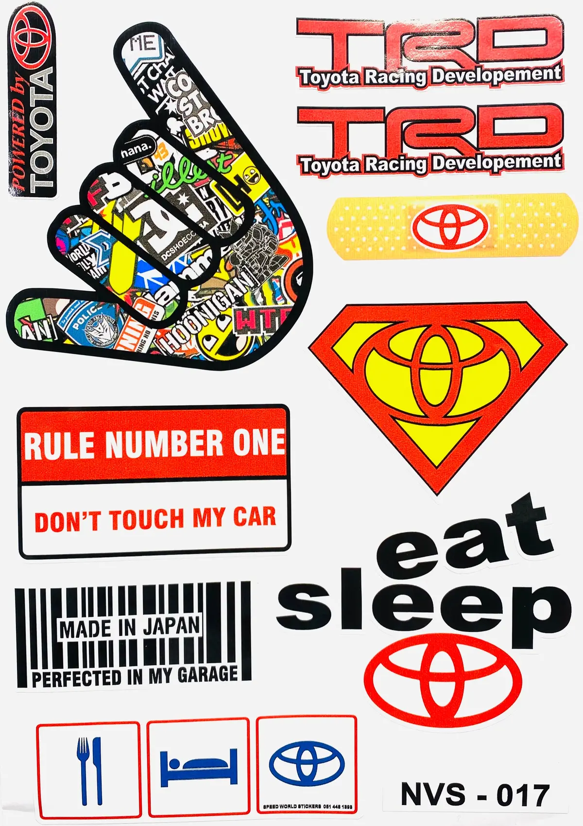 Toyota Sticker Kits 2
