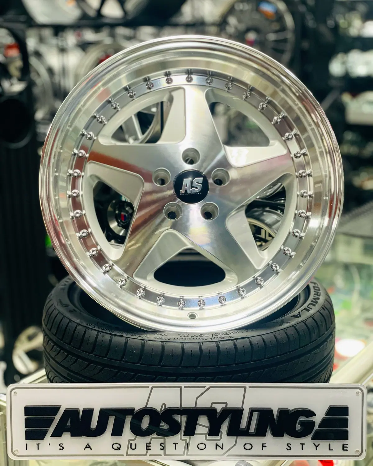 17” As - Rari 348 4X100 & 5X100 Wheels 5