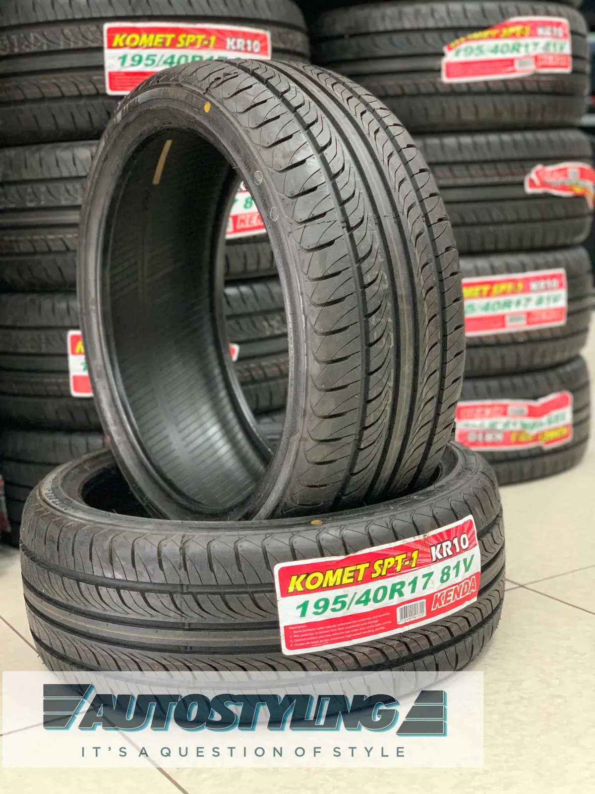 Kenda 195/40/17 Komet Tyre 1