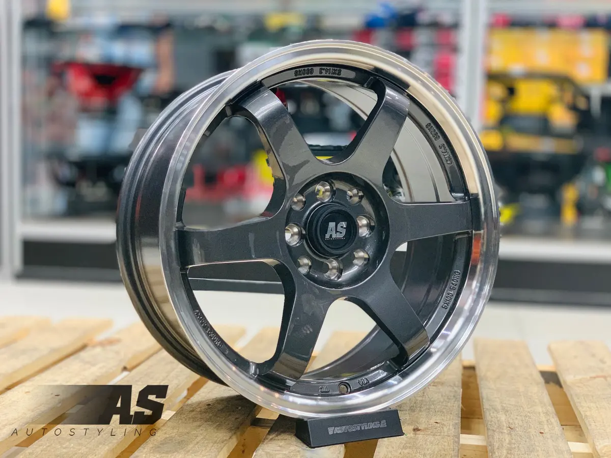 17” As- Te37 4/100 4/114 Gunmetal 1