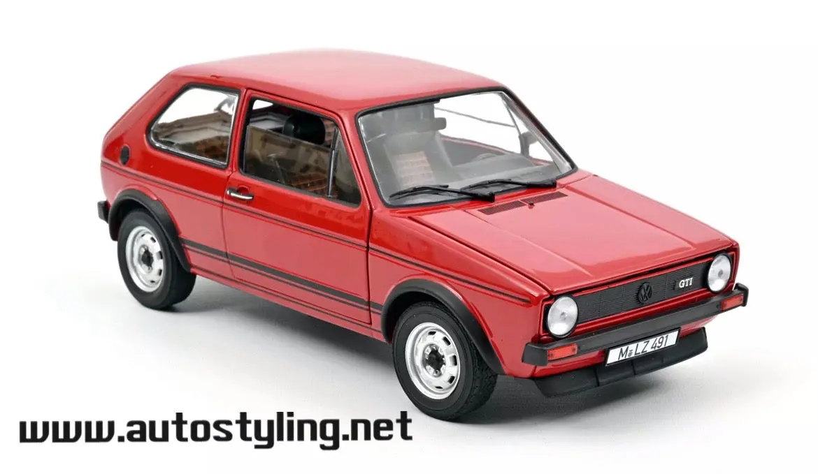 Norev 1:18 Scale Model Car Vw Mk1 Gti 1