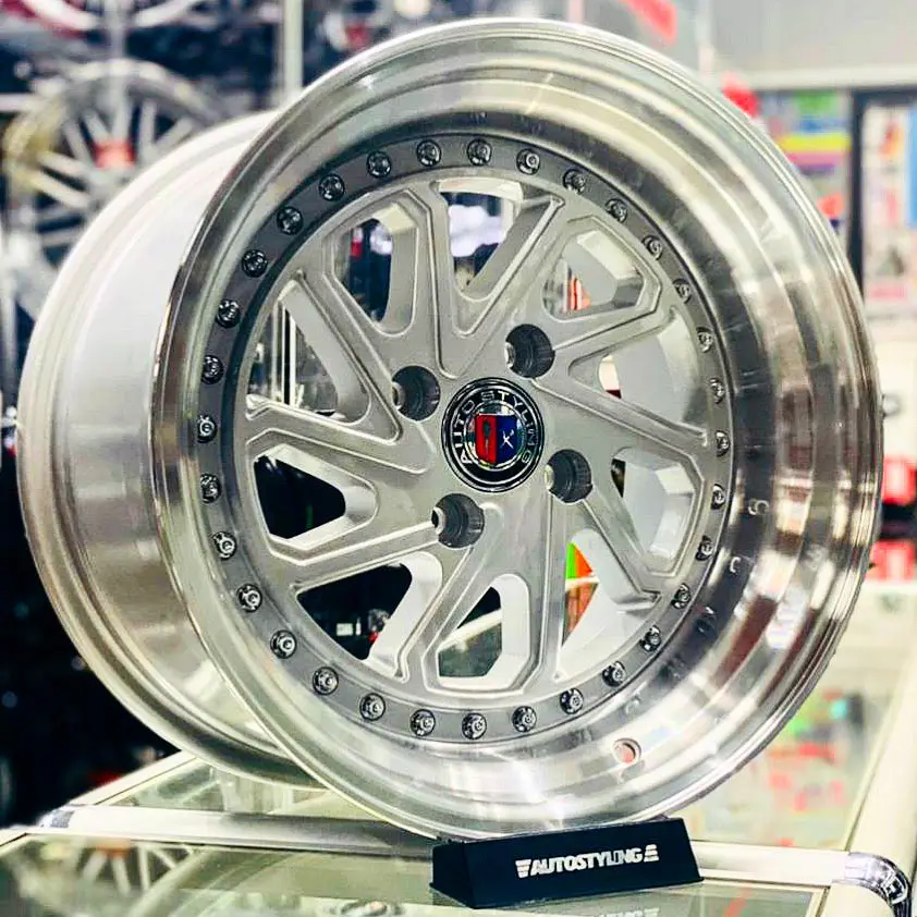 15” As-3049 4X100 Silver 1