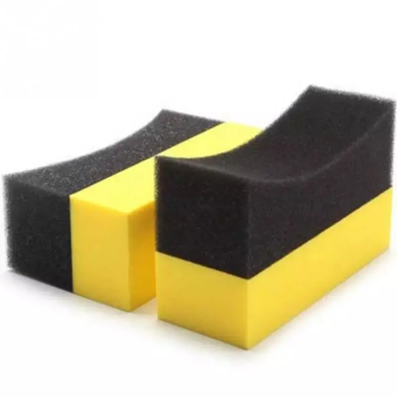 U-Shape Tire Polish Sponge 1