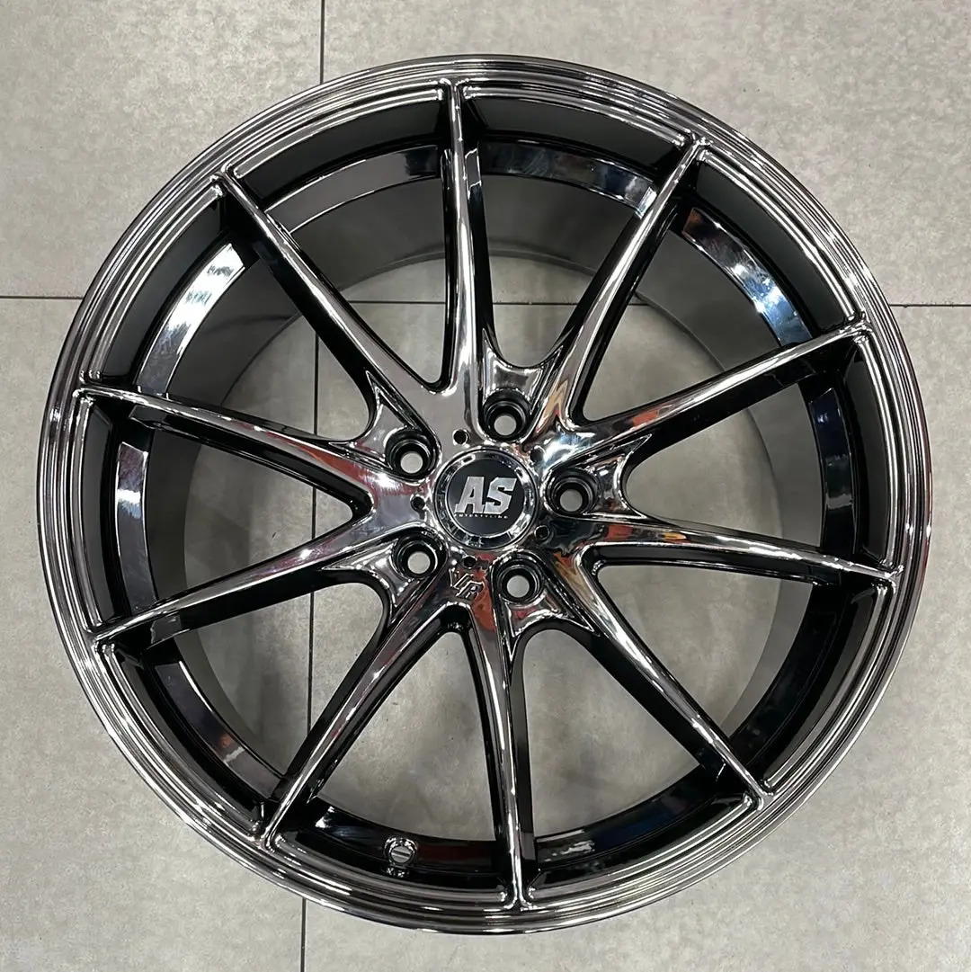 19” Rays Blk Chrome 5/114 1