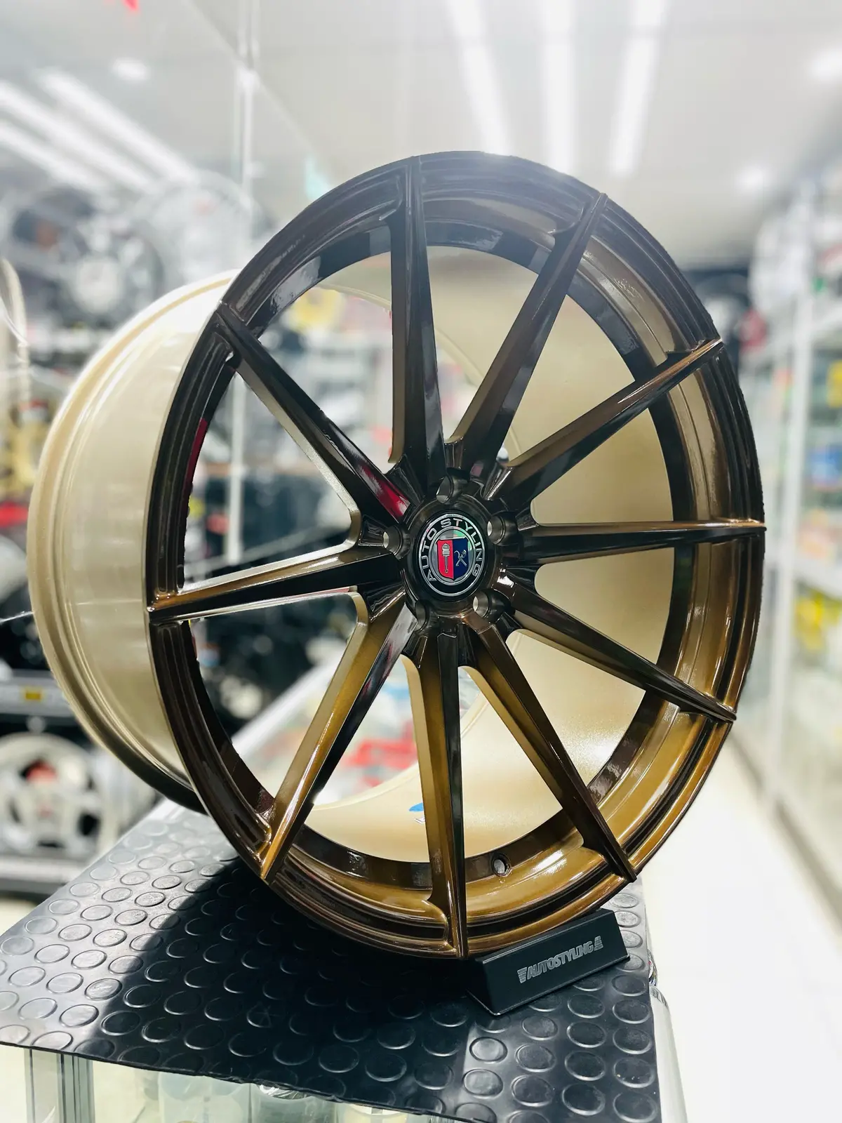 20” As-5010 9/11J  5X120 Pcd Bronze Wheels 1