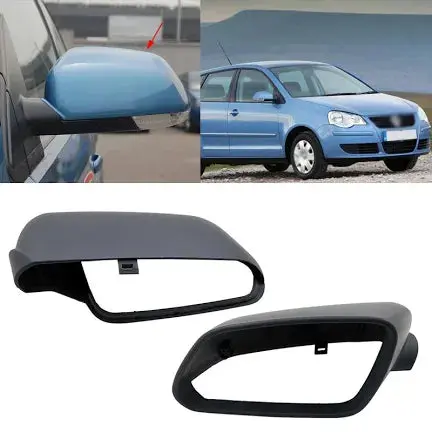 Vw Polo 9N Gloss Black Mirror Covers 1