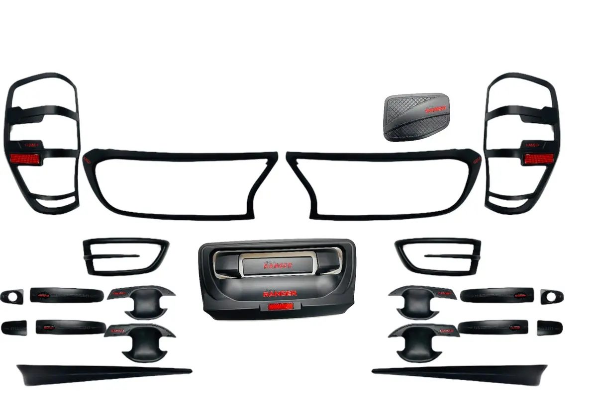 Ford Ranger T7 Trim Combo Kit With Red Reflectors 1