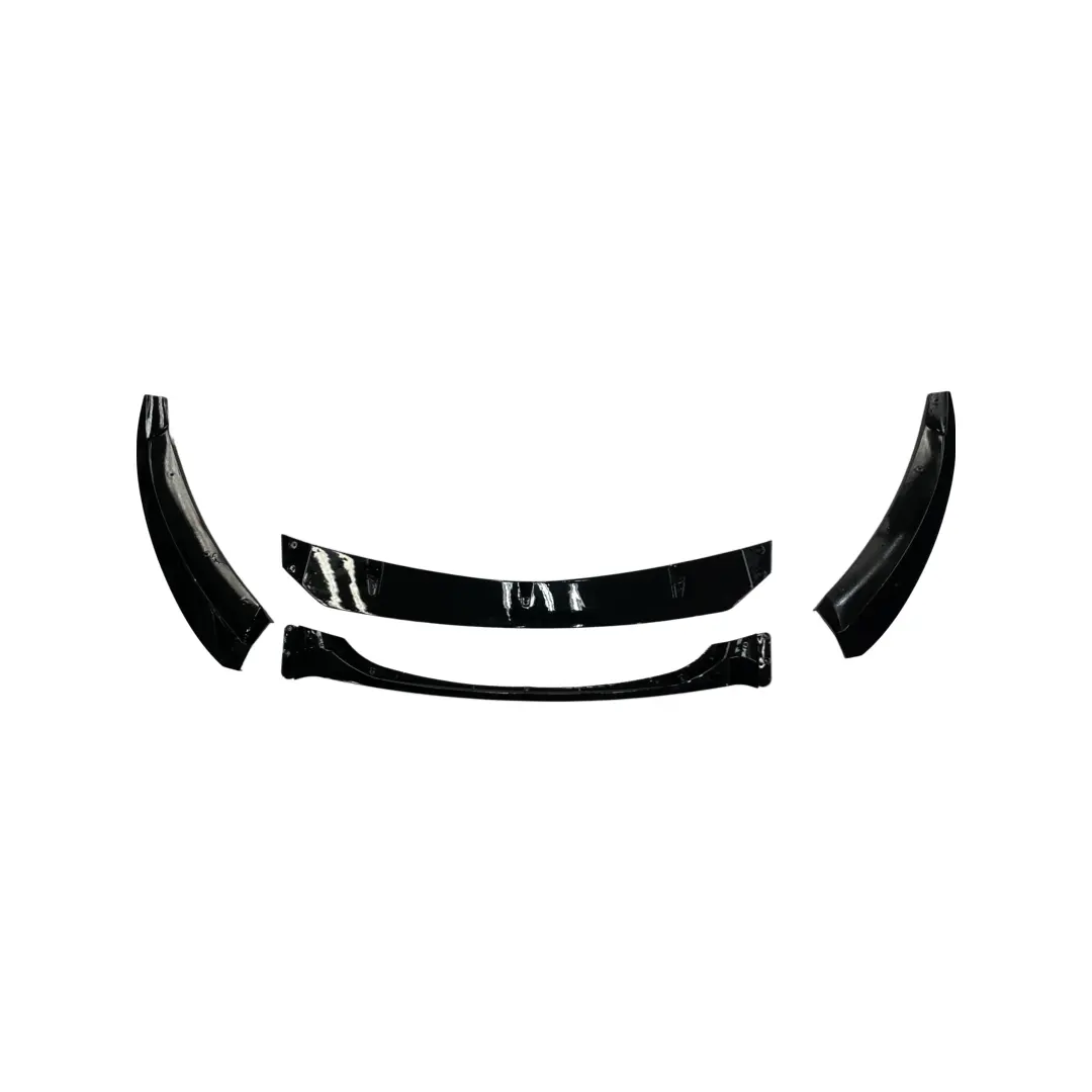 Bmw E82 4Pce Max Front Spoiler Gloss Black 1