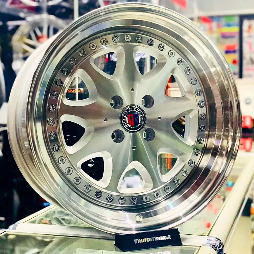 17” As-Brabus 4X100 Silver 1