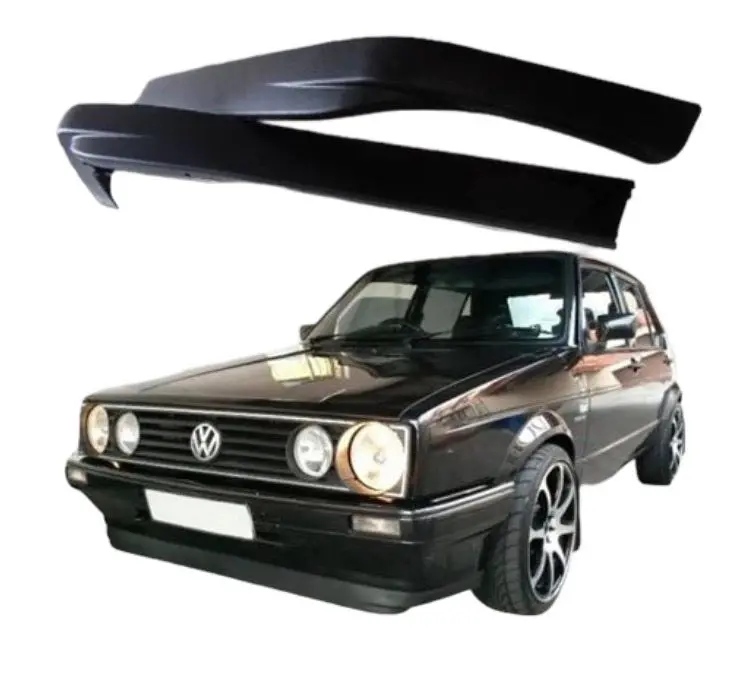 Vw Gsx 2Pce Front Spoiler Matt Black 1