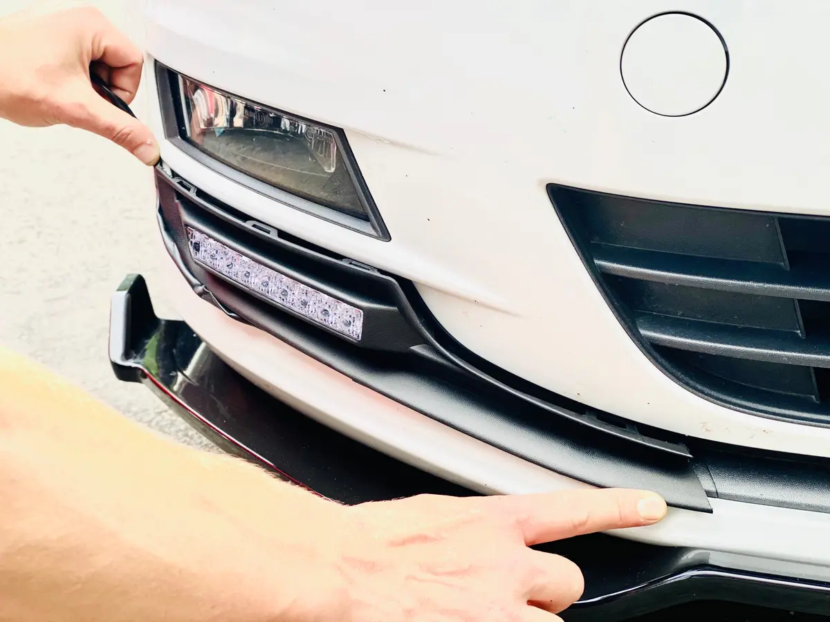 Vw Golf Mk 7 Tsi Led Fog Light With Frame 1