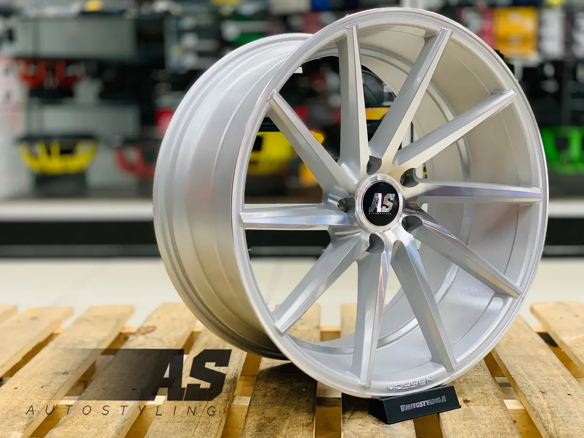 20” As-Cvt F800 5/120 Silver Machine Face 1