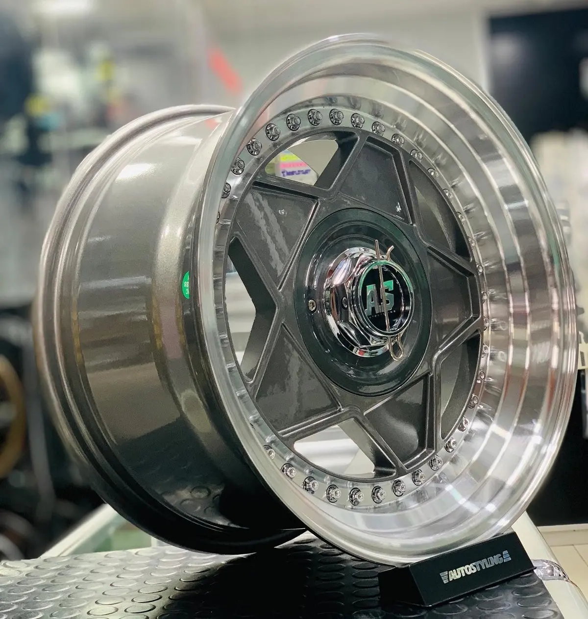15” As- Modena Grey ( H )4X100 & 4X114 2