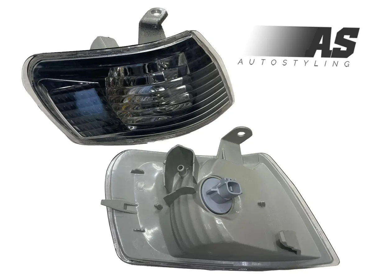 Toyota Corolla Rxi 98-01 Blk/Chrome Corner Lamps Sold In Pair 2
