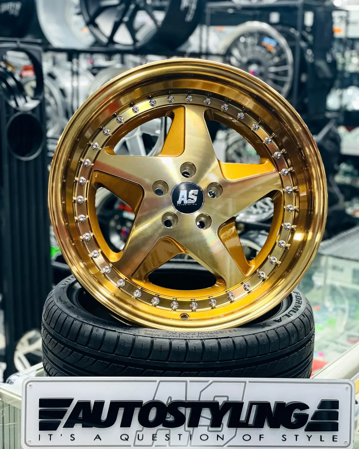 17” As - Rari 348 4X100 & 5X100 Wheels 14