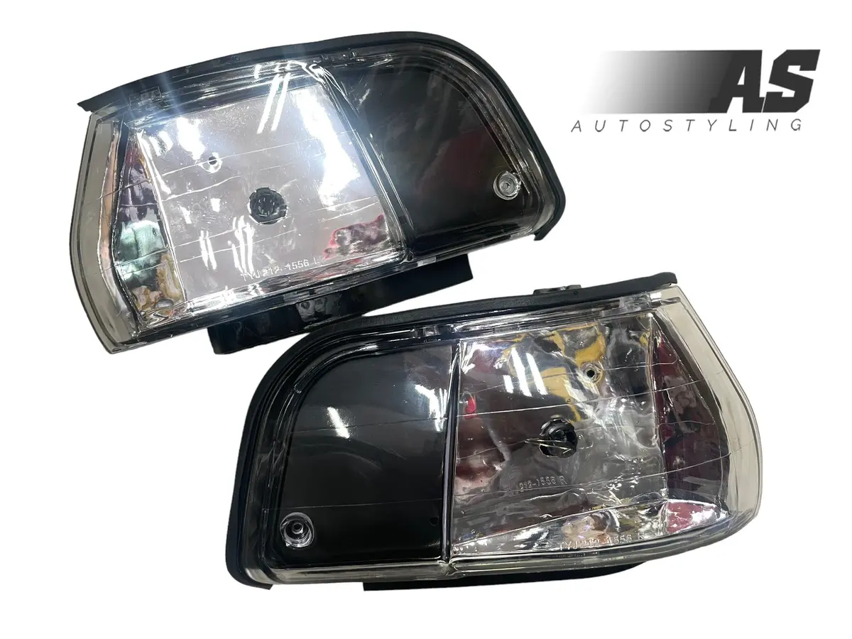 Toyota Corolla Baby Camry  Blk/Chrome Corner Lamps Sold In Pair 1
