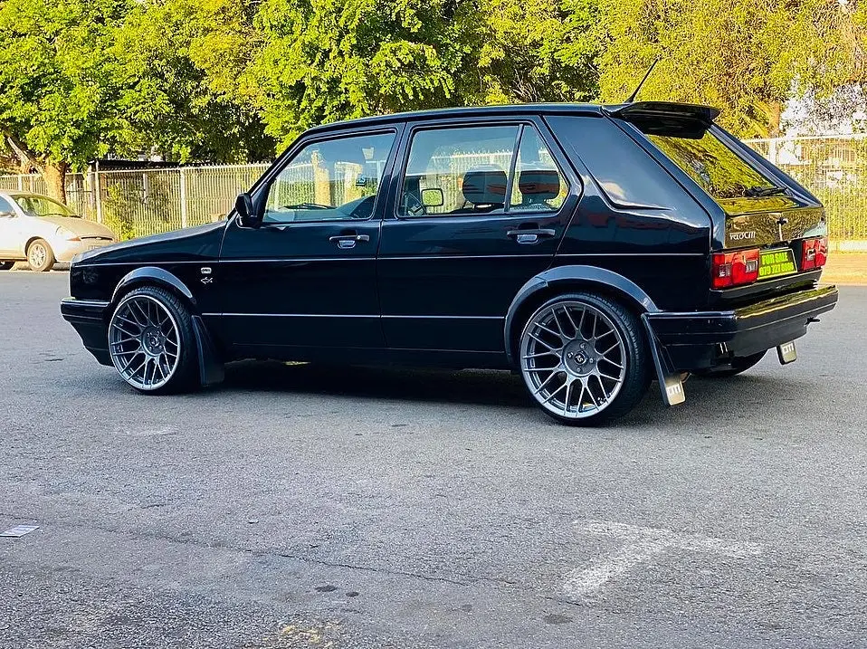 Golf 1 Rline Roof Spoiler Gloss Black 1
