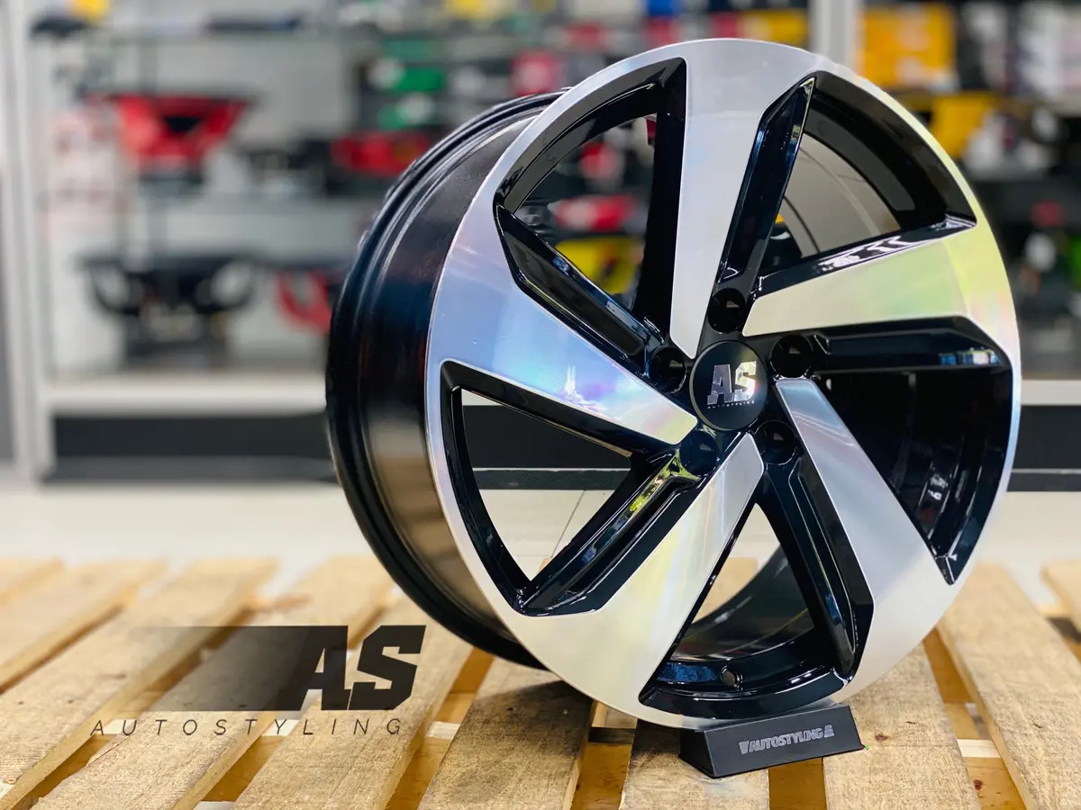 18” As-Golf 7.5 5/112 Machine Face Black 1