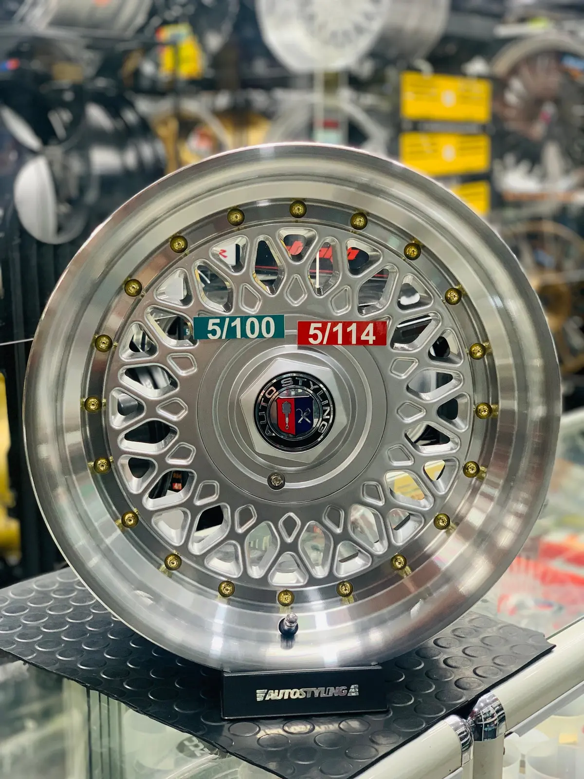 15” As- Pmesh Silver 5X100 & 5X114 Silver Wheels 2