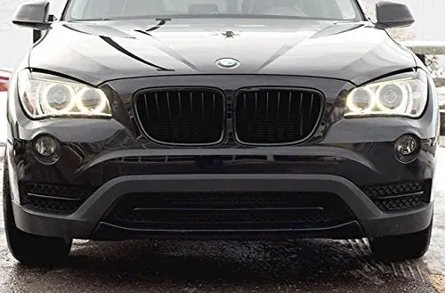 Bmw E84 X1 Piano Black Double Slat Kidney Grille 1