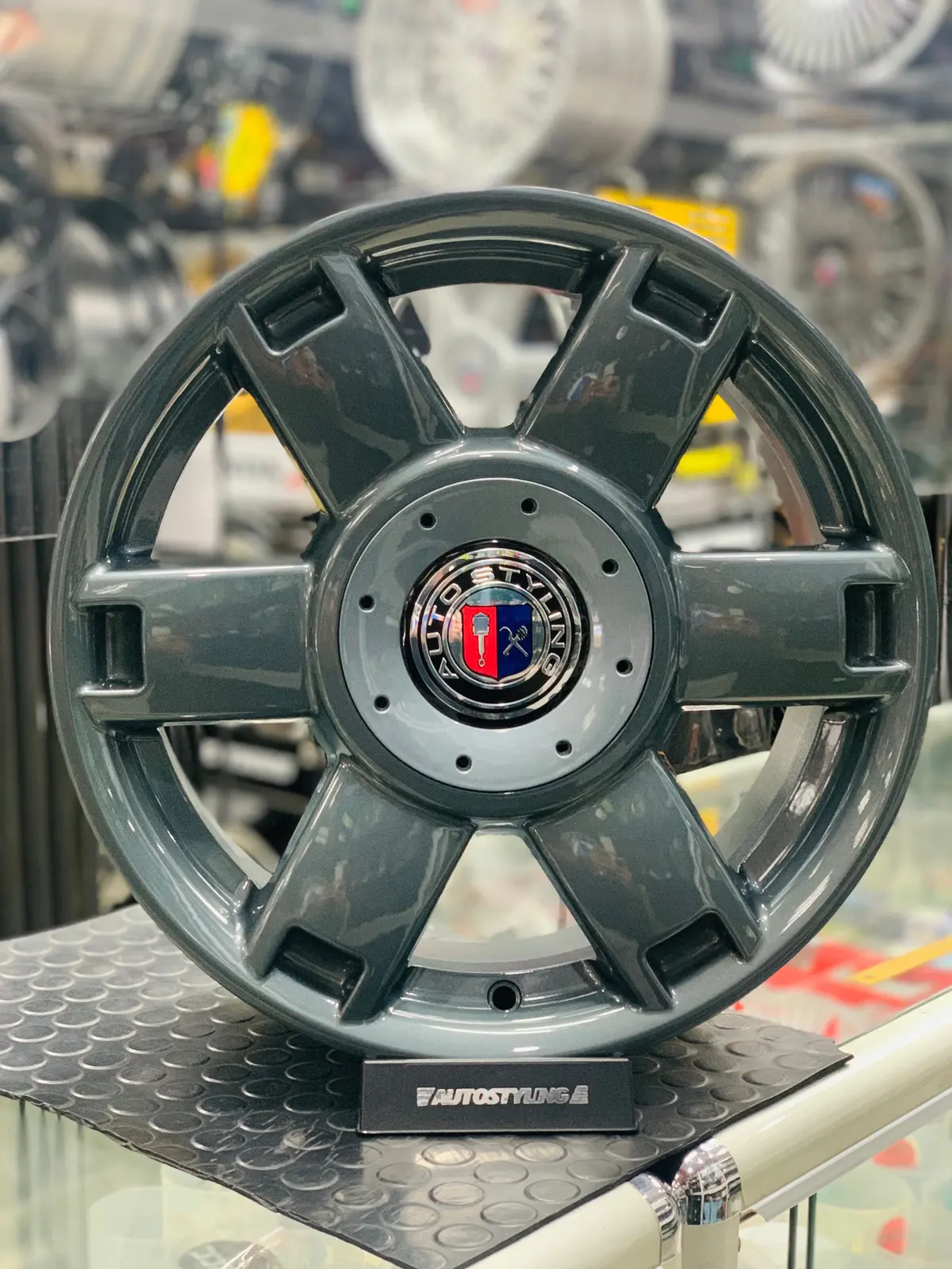 15” As- Velo Gunmetal 4/100 & 5/100 1