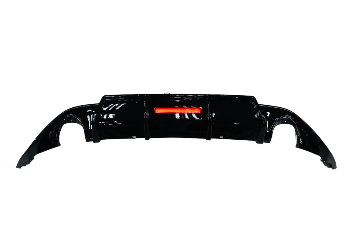 Vw Golf 7.5  Gti Rear Diffuser With F1 Led Light 1