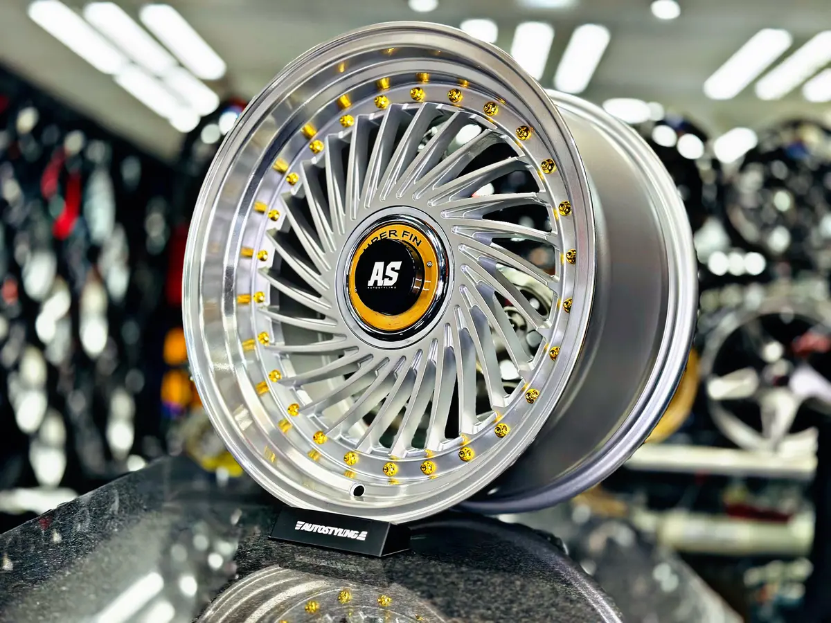 17” As Superfin (N) 4X100 & 4X114 Silver Wheels 1