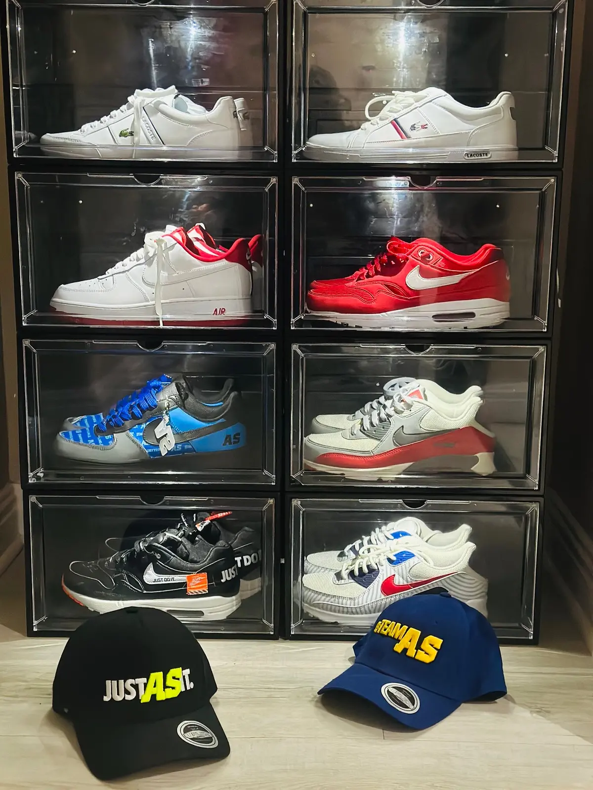 As Sneaker / Model Car Display Box Light Up Led 1