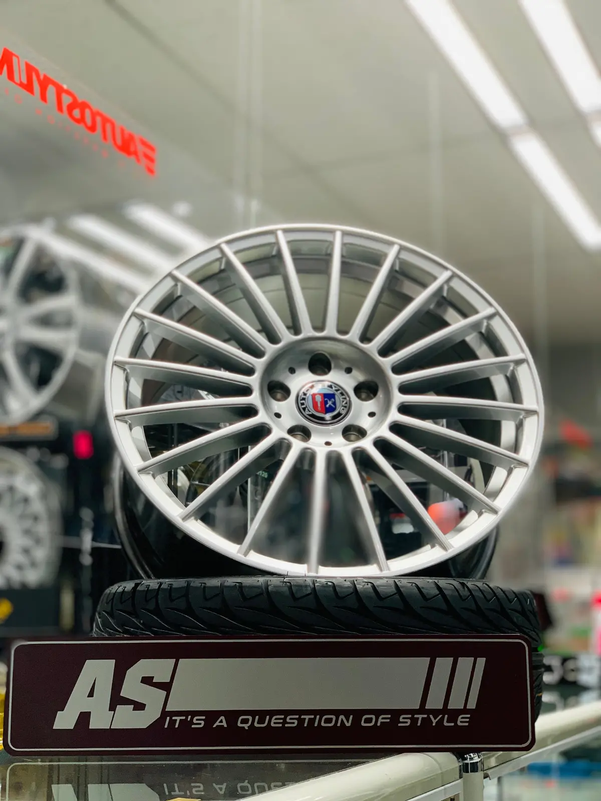 19” As-Pina 5/112 Silver Viano / Vito Fitment 1
