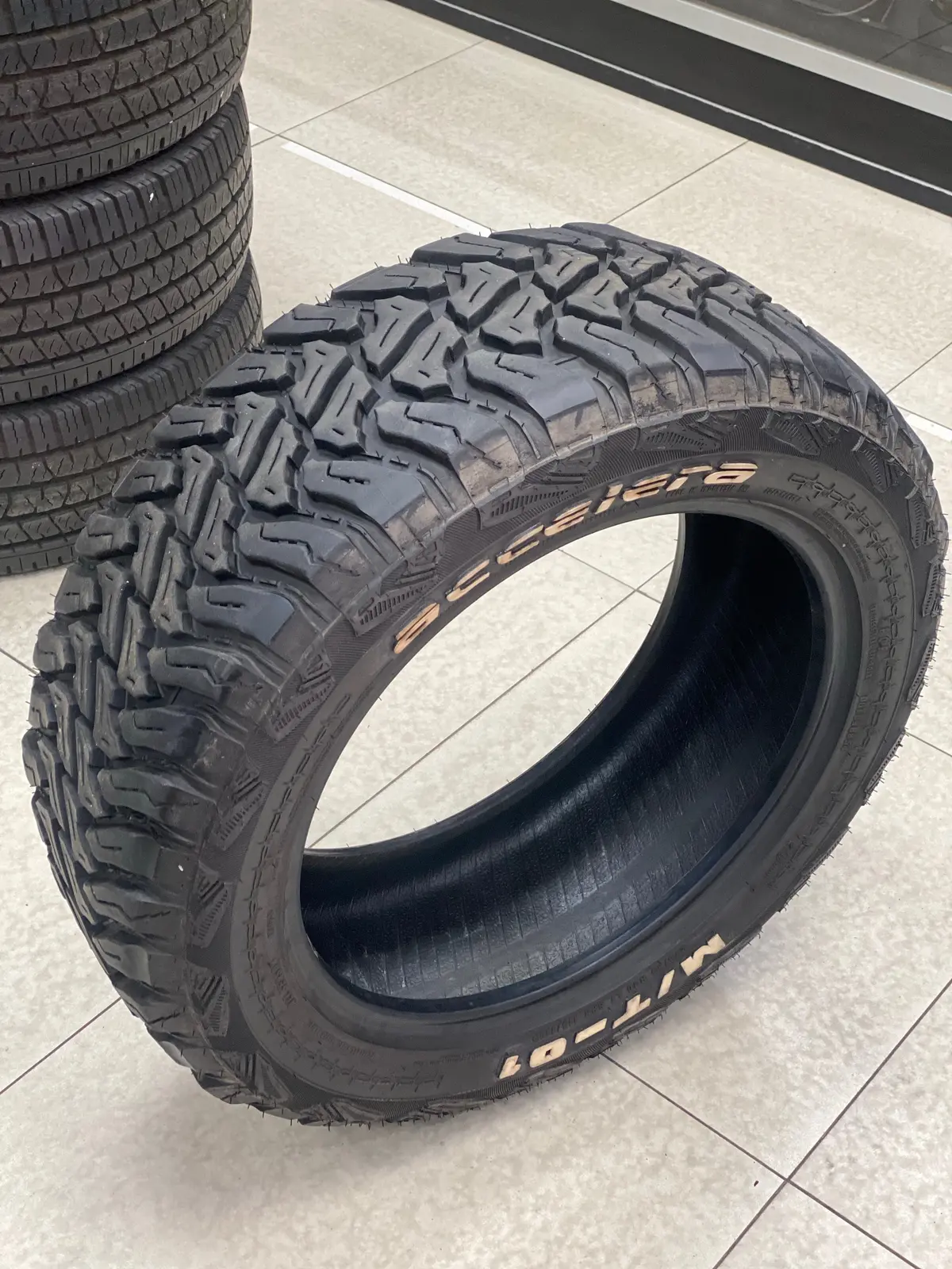 275/55/20 Accelera M/T 01 Used Tyre 99% Life 1