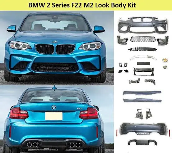 Bmw F22 To M2 Bumper Kit Upgrade 1