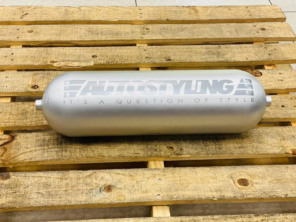 3 Gallon Seamless Aluminum As-Air Tank 1