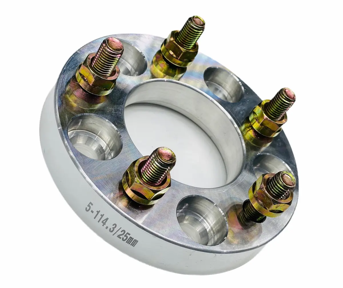 25Mm 5/114.3 Chrome Wheel Spacer 1
