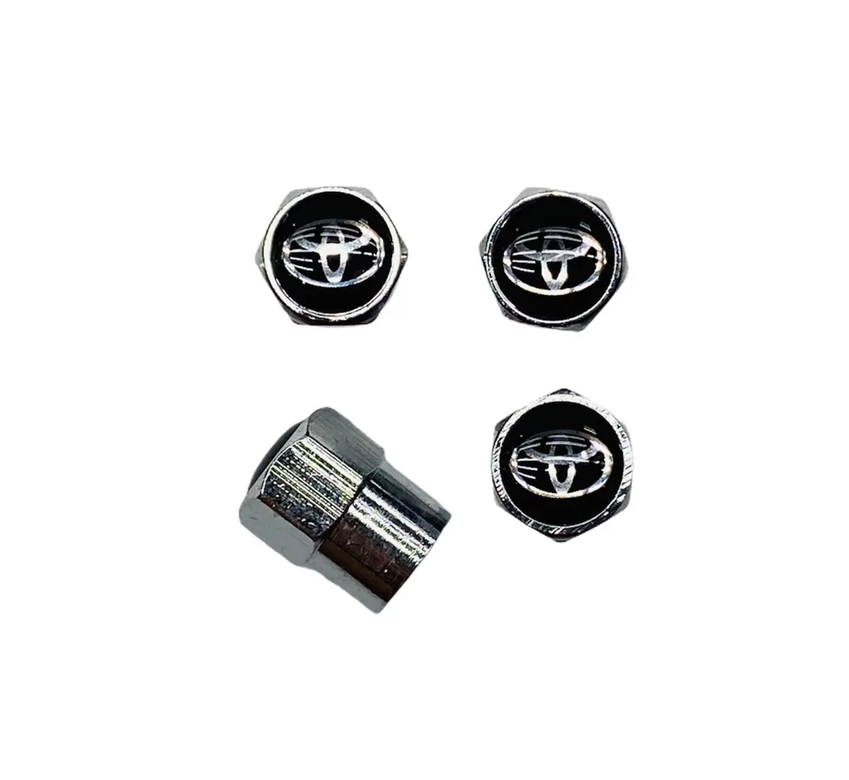 Black Toyota Valve Caps 1
