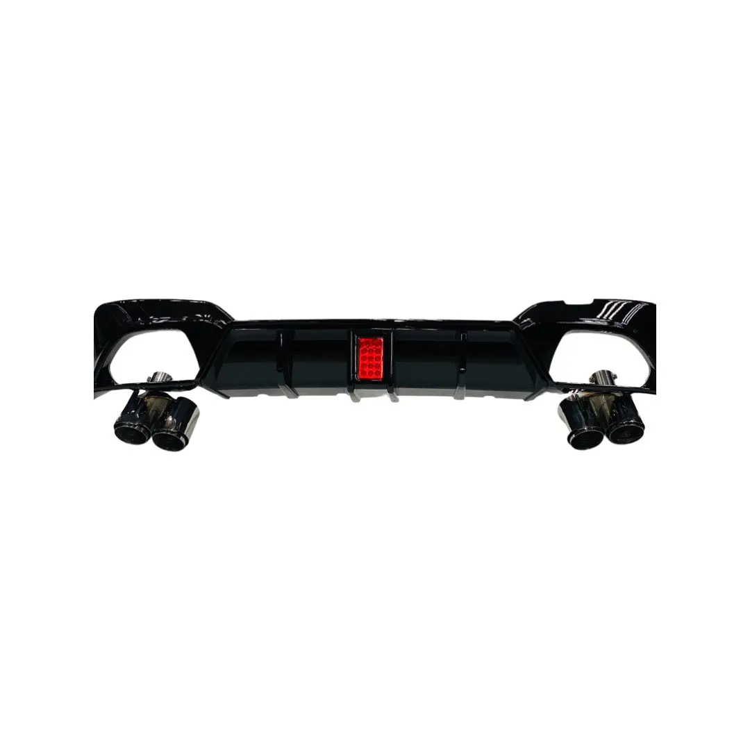 Bm G20 4Pipe Rear Diffuser With T/Pieces 1