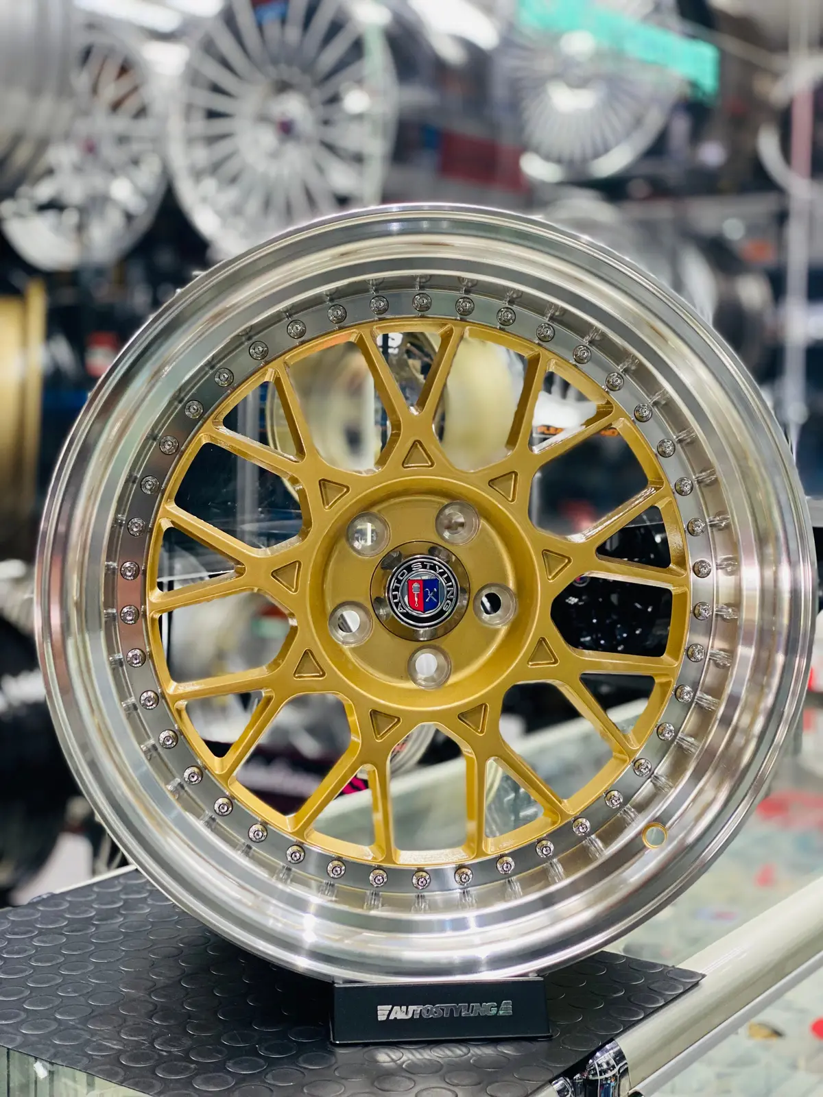 17” As- 7889 5X100 Gold 1