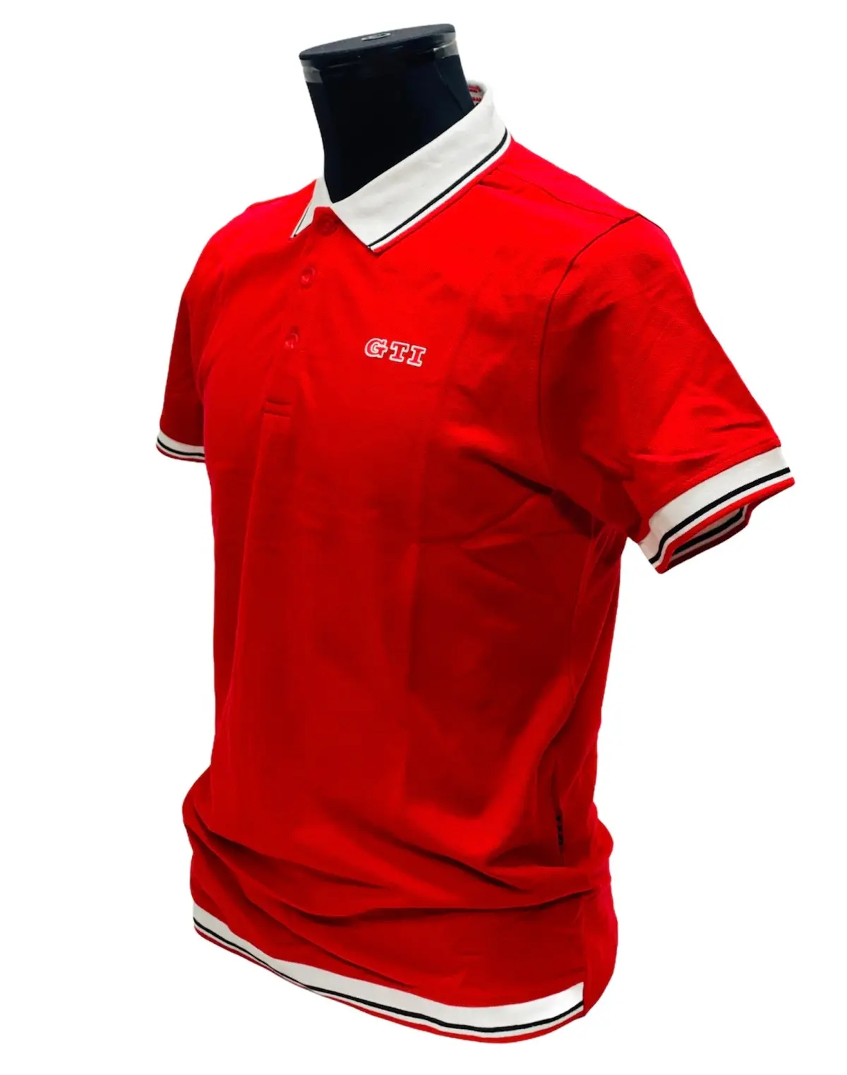 Gti Golfer Shirt Red 1